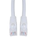 Aish Cat5e White Ethernet Patch Cable Snagless Molded Boot 35 foot AI50561